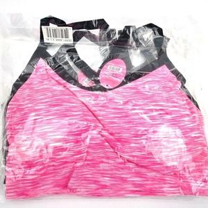 Angelina Women's Space Dye Multi Pack Sports Bra's